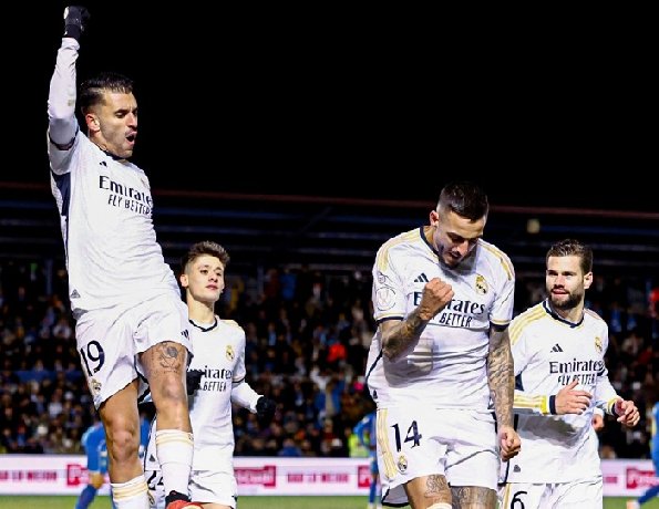 Thi đấu áp đảo, Real Madrid dễ dàng đi tiếp tại Cúp Nhà vua Tây Ban Nha