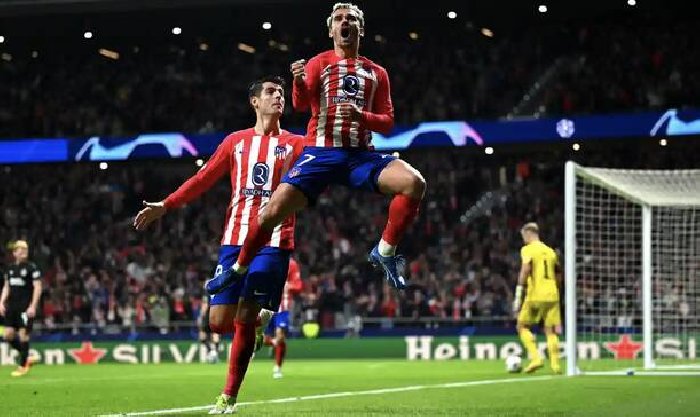 Atletico Madrid xác lập kỷ lục tại Champions League 